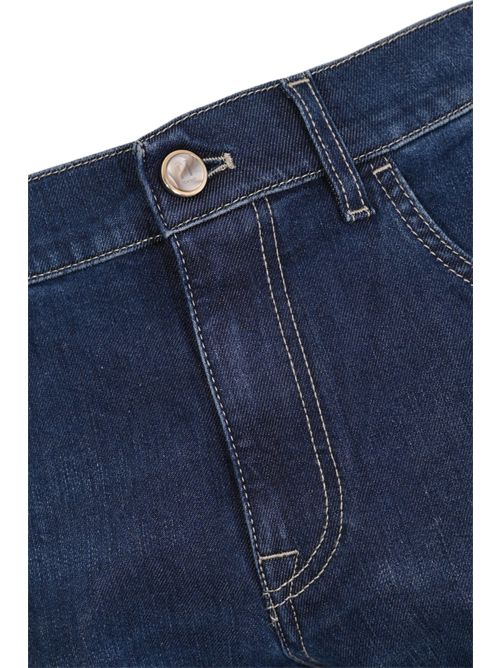Jeans 5 tasche in denim blu PT TORINO | QP05Z0 CP6120MM00